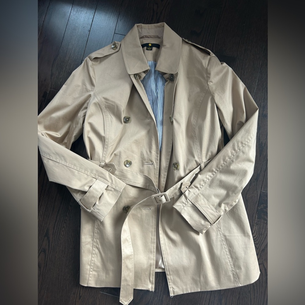 Camel trench coat - NWT